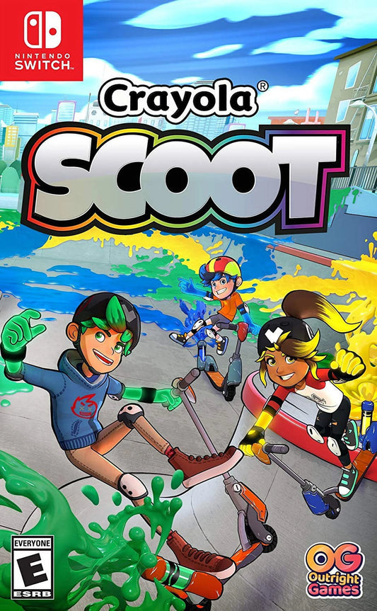 Crayola Scoot, Outright Games, Nintendo Switch, 819338020488