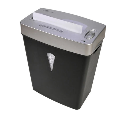 Royal MC500 Paper Shredder - Micro Cut - 5 Per Pass - for shredding Paper, Credit Card - 0.157" x 0.394" Shred Size - 4 gal Wastebin Capacity - Black, Silver