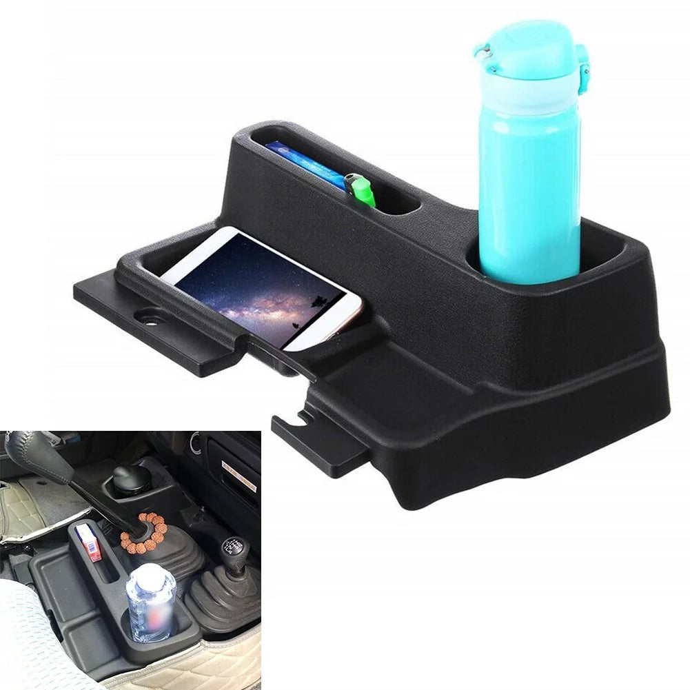 Center Console Storage Box Tray Cup Holder For Toyota Land Cruiser 70 71 76 79